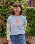'IN THE BLOOMIN' MIDDLE' TEE