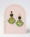 SCRIPT EARRINGS