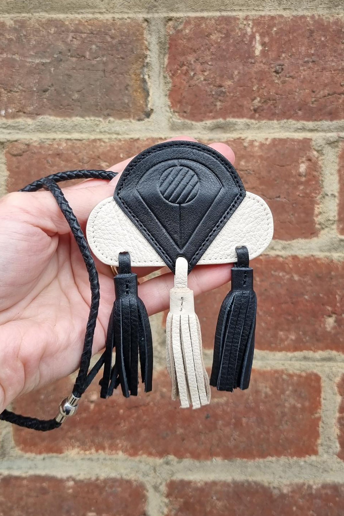 Oktoberdee - Leather Tassel Necklace - various colours