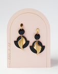 SCRIPT EARRINGS