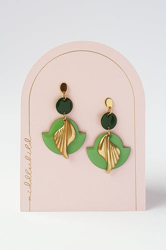 SCRIPT EARRINGS